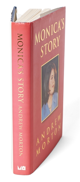 Monica Lewinsky Signed First Edition of Her Biography, ''Monica's Story'' -- Also Signed by Author Andrew Morton -- With PSA/DNA COA