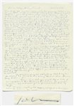John Steinbeck Autograph Letter Signed -- I hate to say this as claimant but I think the best writing I have ever done...