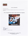 Straight Outta Compton LP Record Album Signed by the Photographer of the Iconic Photo, with Story About How It Came to Be