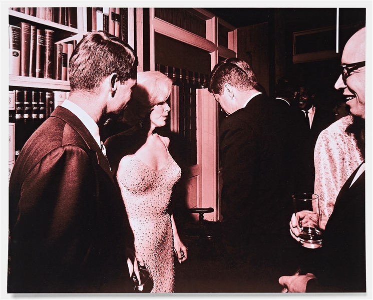 Very Rare Happy Birthday, Mr. President Poster for John F. Kennedy's 1962 Birthday Party at Madison Square Garden with Marilyn Monroe -- Plus Original Program, Handbill & PSA Encapsulated Ticket