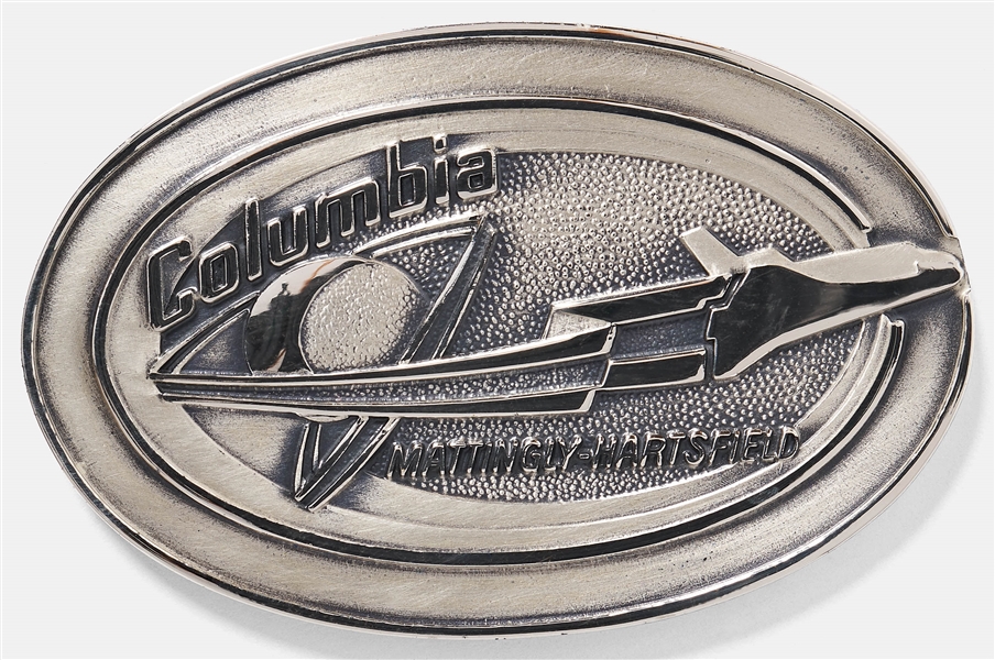 Sally Ride's Personally Owned STS-4 Space Shuttle Columbia Robbins Medal