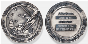 Sally Rides Personally Owned STS-41-D Space Shuttle Discovery Robbins Medal