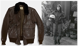 Sally Rides Personally Owned Leather Bomber Jacket