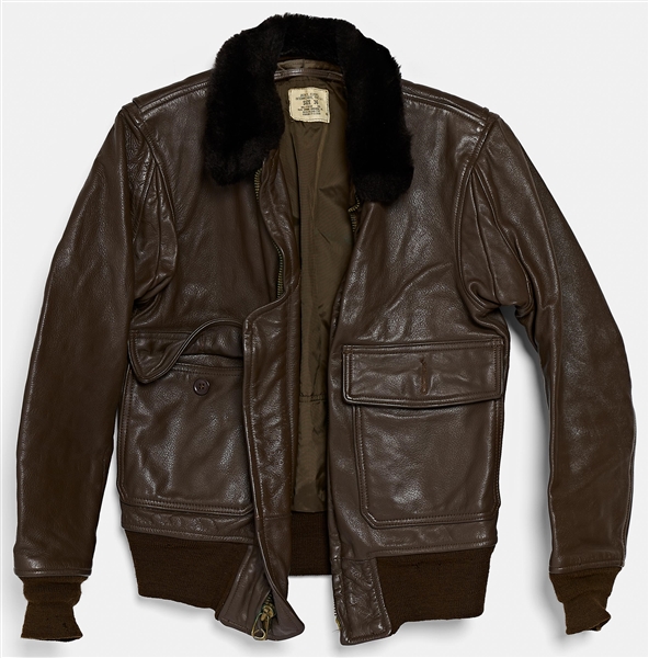 Sally Ride's Personally Owned Leather Bomber Jacket