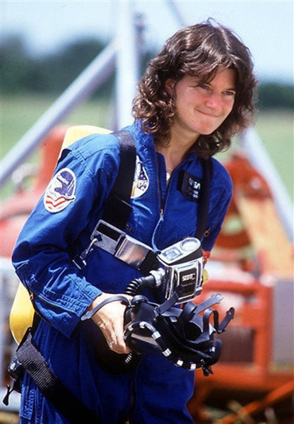 Sally Ride's Personally Owned Pair of NASA Training Coveralls -- With Arm Patch for STS-2, the Mission Where Ride Served as the CAPCOM