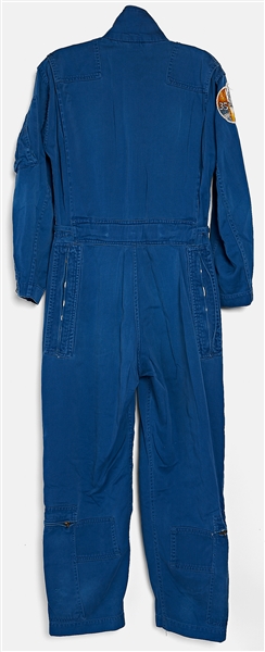 Sally Ride's Personally Owned Pair of NASA Coveralls -- Worn by Ride for Space Shuttle Flight Training