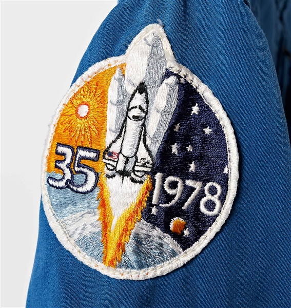 Sally Ride's Personally Owned Pair of NASA Coveralls -- Worn by Ride for Space Shuttle Flight Training