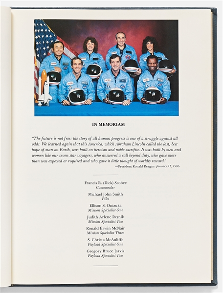 Sally Ride's Personal Copy of the Rogers Commission Report Investigating the Space Shuttle Challenger Disaster -- Ride Played a Pivotal Role as a Commission Member in Exposing the O-Ring Coverup