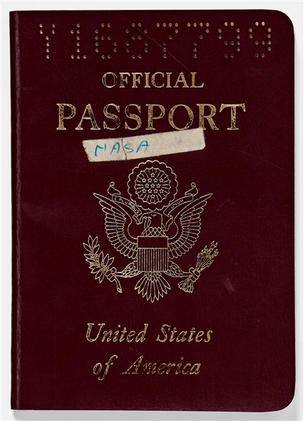 Sally Ride's Personally Owned and Signed Passport from Her NASA Years, 1980-1985