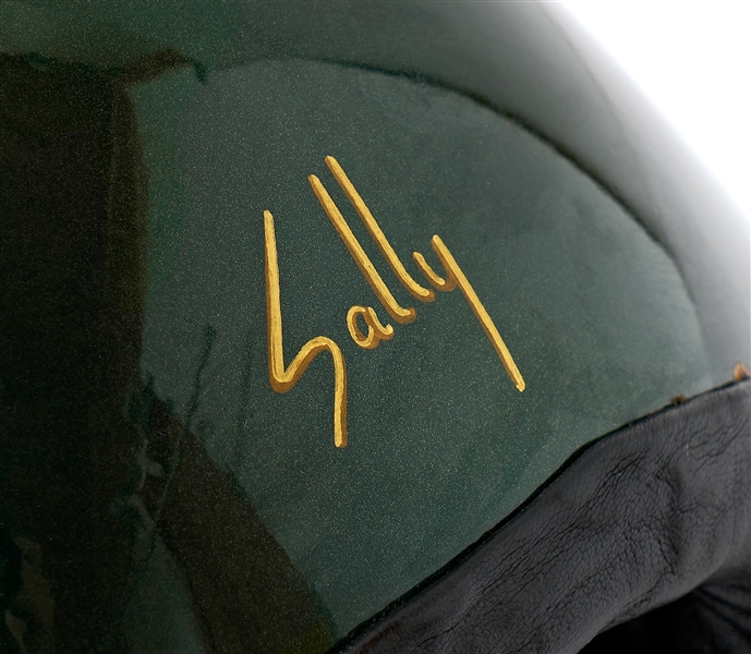 Sally Ride's Personally Owned Flight Helmet -- Custom-Made with Her Name ''Sally''
