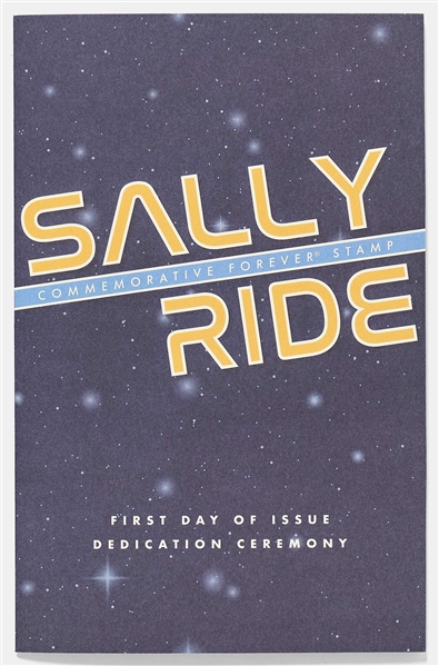 Sally Ride's Personally Owned Stamp Collection -- Plus Artwork of the U.S. Stamp Issued in 2018 Honoring Sally Ride