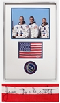 Apollo 9 Flown U.S. Flag, Signed & Certified as Flown by Commander James McDivitt -- With Additional COA Signed by McDivitt, Both With PSA COAs