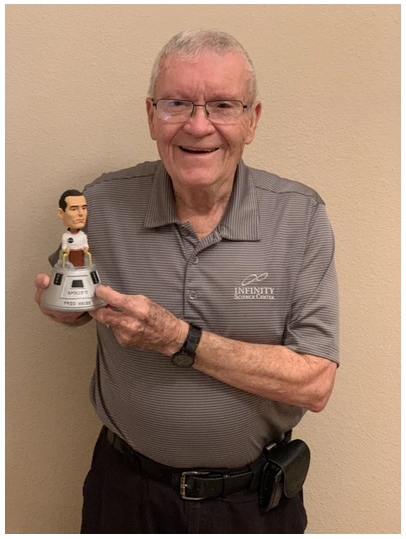 Apollo 13 Astronaut Fred Haise Signed Bobblehead