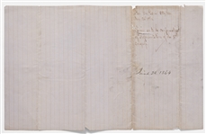 Confederate Attorney General George Davis Autograph Letter Signed -- Dated 1864, Davis Writes to CSA Treasury Secretary Christopher Memminger on Whether to Pay Confederate Congressmen