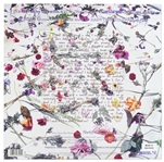 Purple Rain Designer Laura LiPuma Signed Album Cover with Handwritten Details on Its Iconic Design -- We picked the purple he wanted to use (PMS 272)
