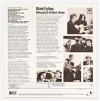 Bob Dylan Signed Album Bringing It All Back Home -- With a COA From Jeff Rosen