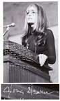 Gloria Steinem Handwritten 16 x 20 Photo with Her Thoughts on the Womens Rights Movement -- "It really is a revolution"