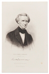 Abraham Lincoln's War Secretary, Simon Cameron Signed Military Appointment for Colonel William B. Franklin -- Franklin Would Attain the Rank of Major General in 1862