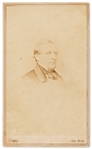 John P. Usher Letter Signed as Interior Secretary in Abraham Lincoln's Cabinet -- Also Includes CDV of Usher