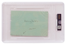 Signature by Kenny Baker, R2-D2 in ''Star Wars'' -- PSA/DNA Encapsulated