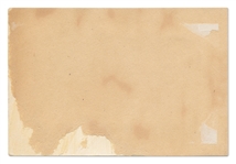 John Reagan Signature -- Reagan Served as Postmaster General and Treasury Secretary for the Confederacy