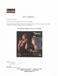 2Pac All Eyez on Me Album Signed by Photographer Ken Nahoum Who Describes How He Captured the Revealing Photos of Tupac