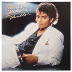 Michael Jackson Thriller Album with Handwritten Memory of How the Famous Photos Were Captured by Photographer Dick Zimmerman
