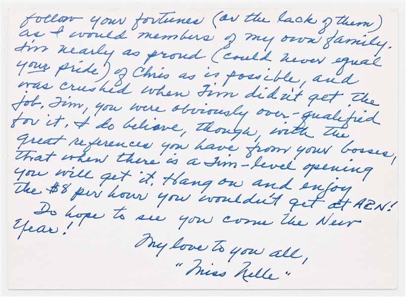 Harper Lee Autograph Letter Signed Plus Signed Envelope