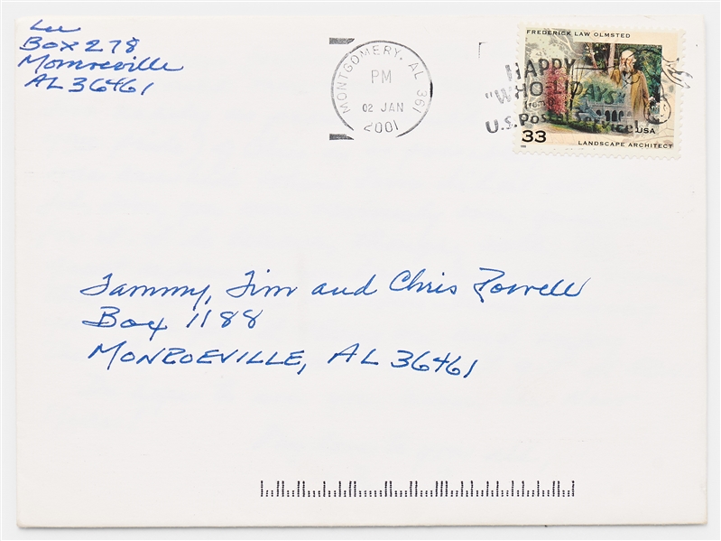 Harper Lee Autograph Letter Signed Plus Signed Envelope