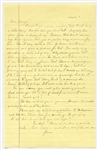 John Steinbeck Autograph Letter Signed -- ''...Why should you care that both my typewriters are on the blink...That I have a hundred pages of m.s. in handwriting and no one to type...Oh! No!...''