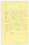 John Steinbeck Autograph Letter Signed -- ''...I don't particularly want comment until I'm well along. Also please keep the contents under your mental hat. I don't want my theme to get out...''