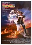 Back to the Future Cast-Signed Poster -- Includes Signatures of Michael J. Fox and Christopher Lloyd