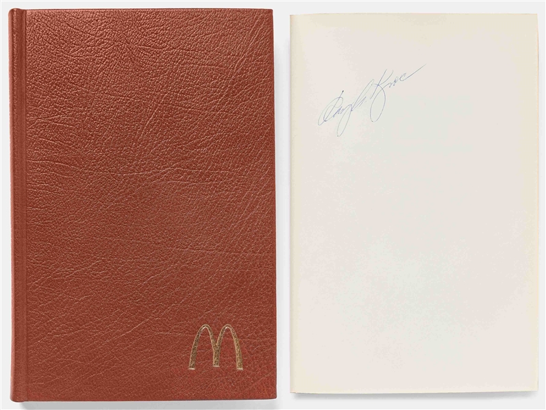 Ray Kroc Signed Copy of Grinding It Out: The Making of McDonalds -- Near Fine Condition