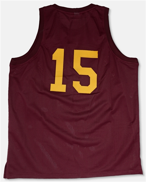 ''Hoosiers'' Cast-Signed Hickory Basketball Jersey Including Gene Hackman -- With Beckett COA