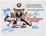 A Christmas Story Cast-Signed 14 x 11 Photo -- With JSA COA
