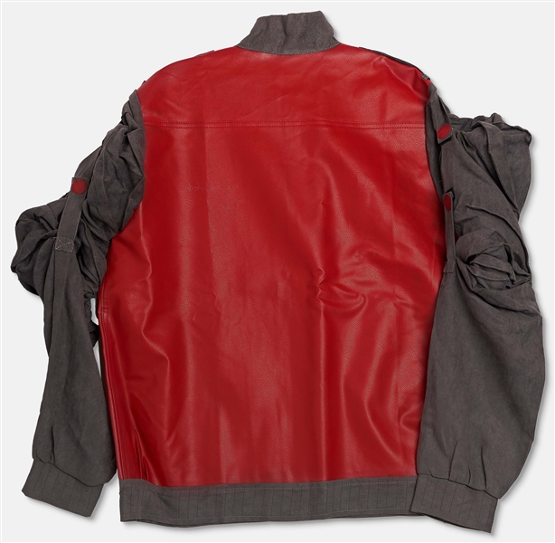 ''Back to the Future'' Cast-Signed Jacket Including Michael J. Fox -- With Beckett Hologram COA