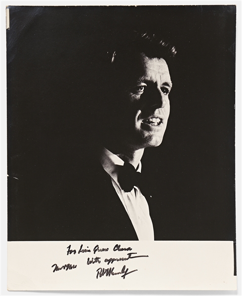Robert F. Kennedy Signed 8'' x 10'' Photo
