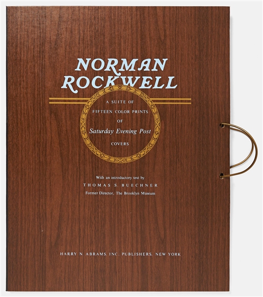 Norman Rockwell Signed Lithograph of His Famous Painting ''Tough Call'' -- Measures 19'' x 25''