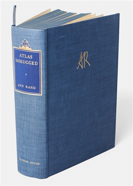 Ayn Rand Signed ''Atlas Shrugged'' -- Special 10th Anniversary Limited Edition -- Exceptional, Near Fine Condition