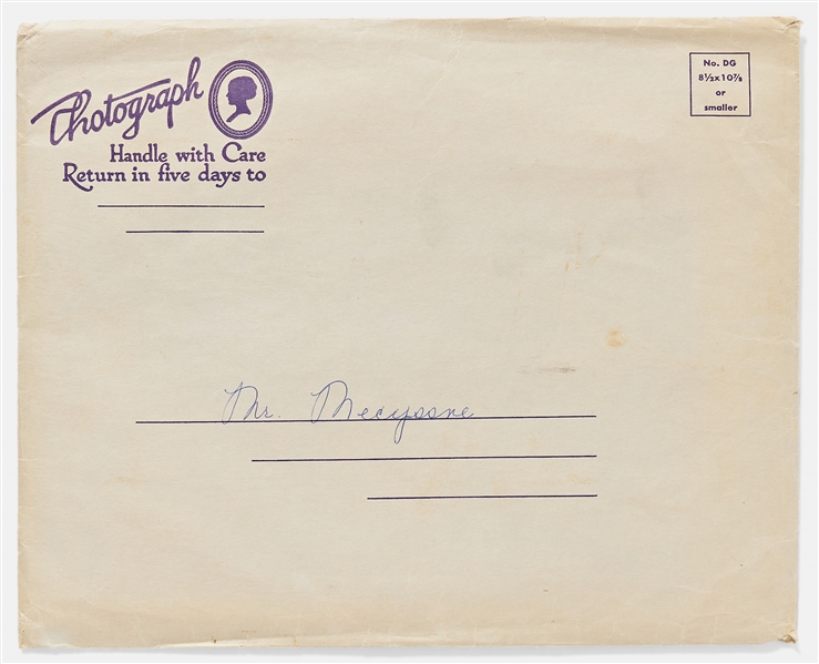 Walt Disney Signed 10'' x 8'' Photo with a Large, Bold Signature