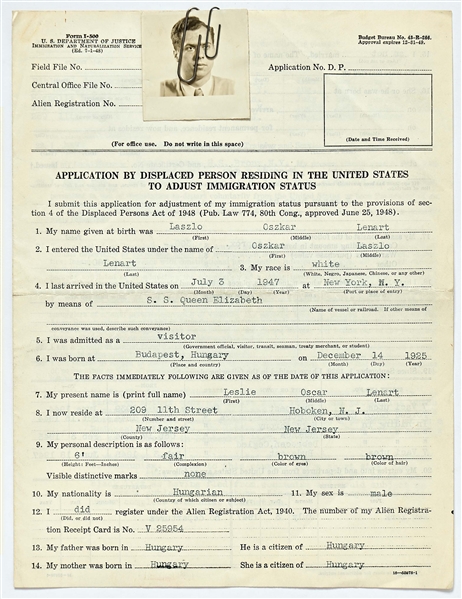 John F. Kennedy Note Signed as U.S. Senator -- With University Archives COA