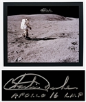 Charlie Duke Signed 20 x 16 Photo