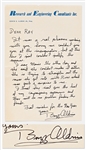 Buzz Aldrin Autograph Letter Signed, Likely Regarding His Campaigning for Richard Nixon in 1972