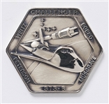Sally Rides Personally Owned STS-6 Space Shuttle Challenger Robbins Medal