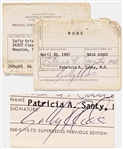 Sally Rides Personally Owned and Signed NASA Medical Certificate