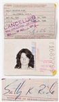 Sally Rides Personally Owned and Signed Passport from Her NASA Years, 1980-1985