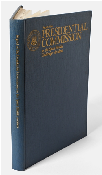Sally Ride's Personal Copy of the Rogers Commission Report Investigating the Space Shuttle Challenger Disaster -- Ride Played a Pivotal Role as a Commission Member in Exposing the O-Ring Coverup