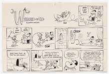 Lot of Two ''Wizard of Id'' Sunday Comic Strips from 1965-1966
