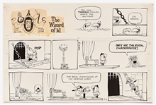 Lot of Two ''Wizard of Id'' Sunday Comic Strips from 1966