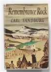 Carl Sandburg Signed First Edition of ''Remembrance Rock''